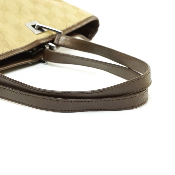 Auth Gucci Bag Brown Canvas #7270G15 - Picture 3 of 13
